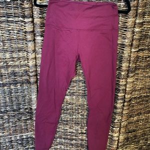 Til You Collapse Premium Maroon V2.5 Legging